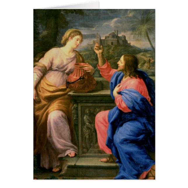 Le Christ et la femme de Samaria (Devant)