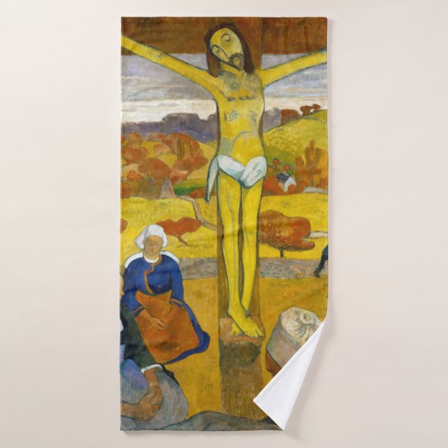 Le Christ Jaune, Gauguin (Serviette de bain)