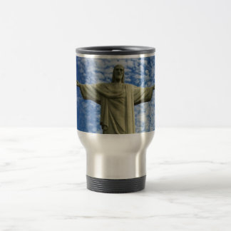 Le Christ la tasse de voyage de rédempteur