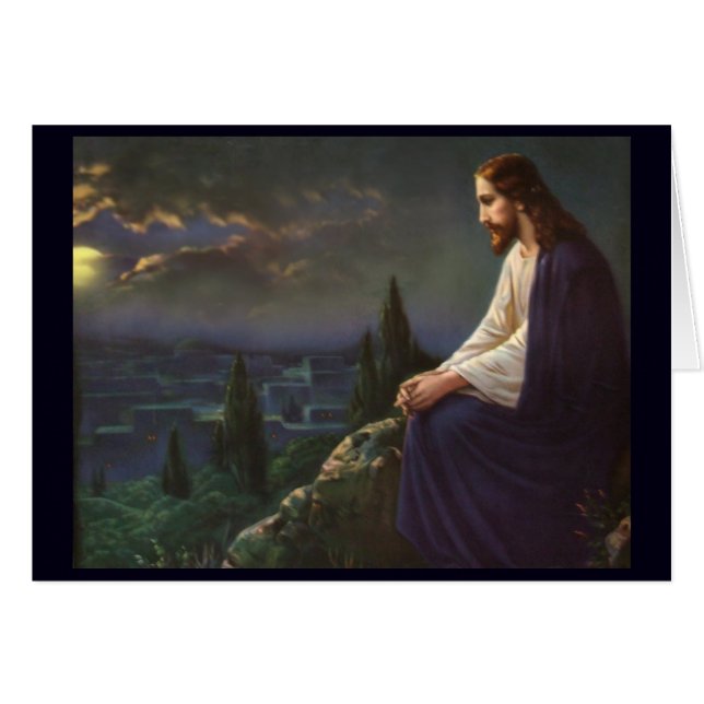 Le Christ le rédempteur (Devant horizontal)