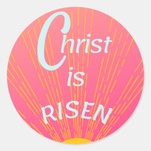 Le Christ moderne est ressuscité Stickers