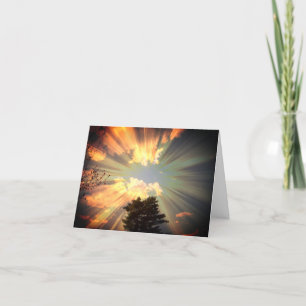Le ciel a gagné un bel ange carte de sympathie