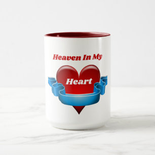 Le Ciel Dans Mon Coeur Deux Tone Café Mug