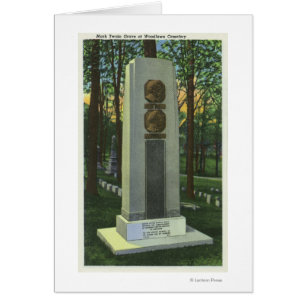 Le cimetière en pelouse, Mark Twain Gravestone