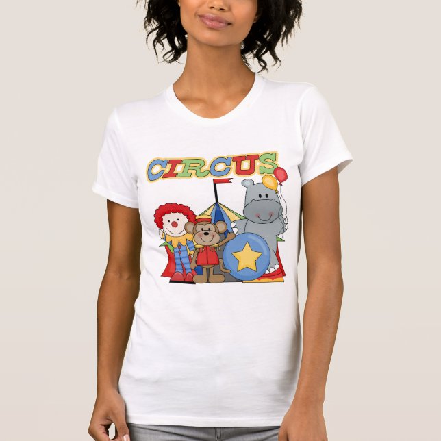 Le cirque est en T-shirts et cadeaux de ville (Devant)