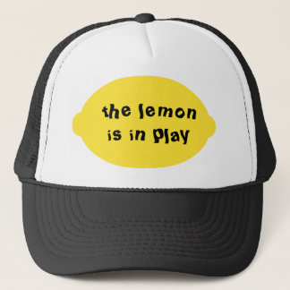 Le citron est dans le casquette de jeu