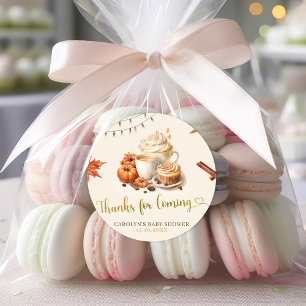 Le Citrouille d'automne brasse un autocollant de M