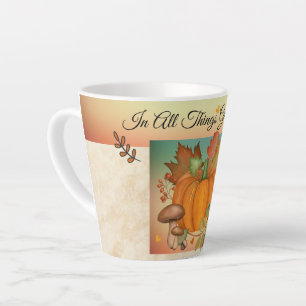 Le Citrouille de Thanksgiving Latte Mug