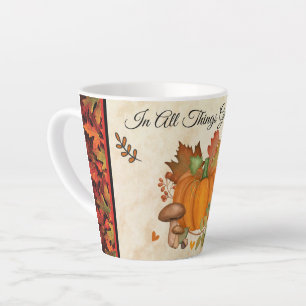 Le Citrouille de Thanksgiving Latte Mug