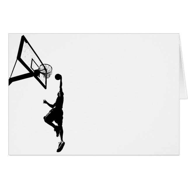 Le claquement de basket-ball trempent la (Devant Horizontal)