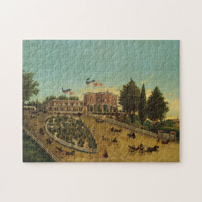 Le Claremont ca. 1855 Fine Art Puzzle (Horizontal)