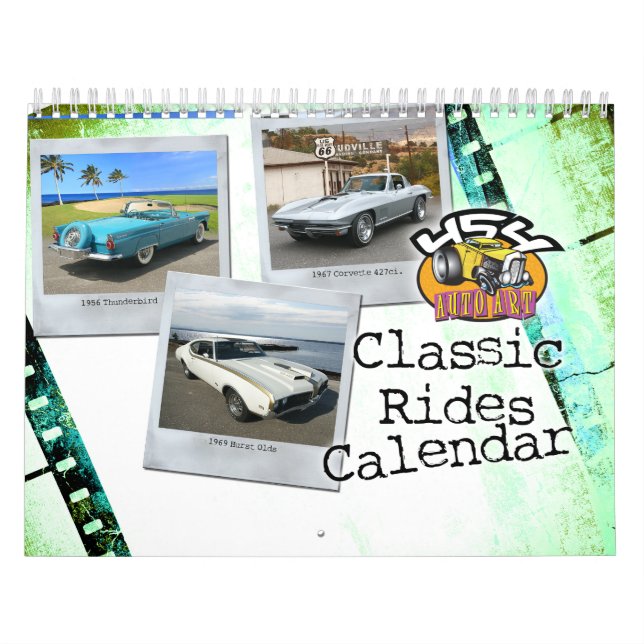 Le classique monte le calendrier de voiture (Protection)