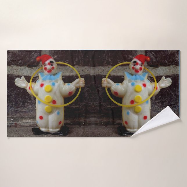 Le clown (Serviette de bain)