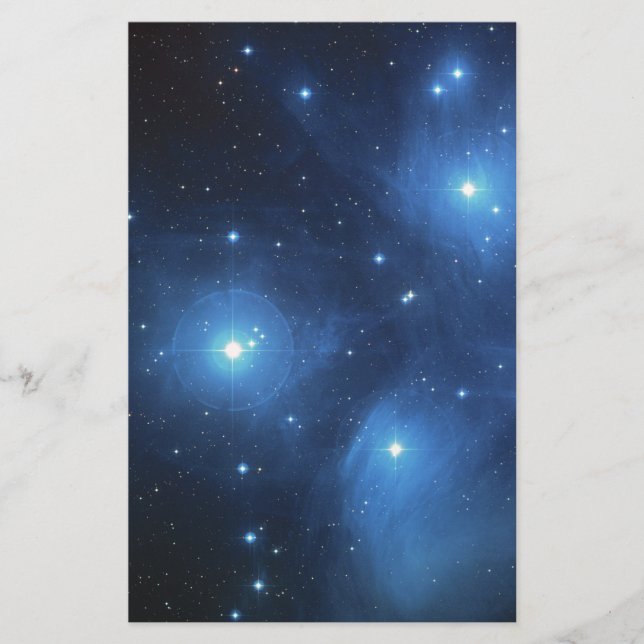 Le cluster étoiles des Pléiades (Devant)