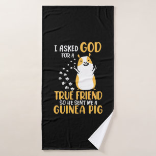 Le Cochon De Guinée est un vrai ami