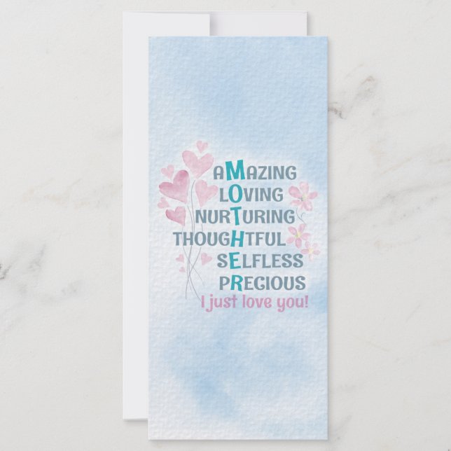 Le coeur de la mère (Devant)