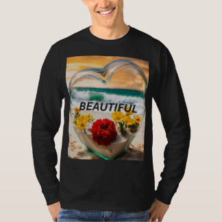 Le coeur de la nature - T-shirt à manches longues