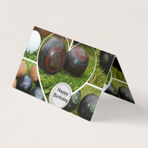 Le Coeur des Bowles de Pelouse : Un Collage Photo 