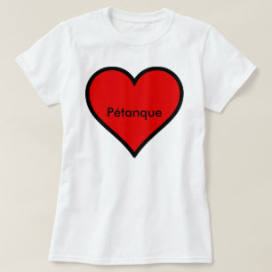 Le "Coeur" des T-shirts Petanque