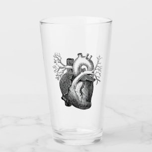"Le Coeur" Verre Pint Éffrayant