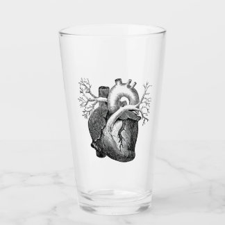 "Le Coeur" Verre Pint Éffrayant