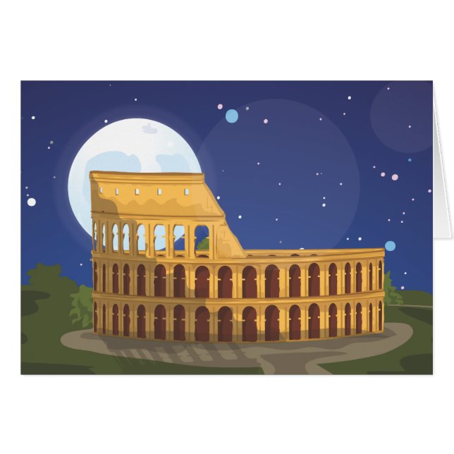 Le Colisée De Rome (Devant horizontal)