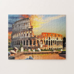 Le Colisée Rome Italie Jigsaw Puzzle