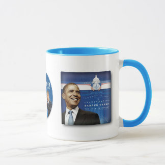 le collage d'obamas morph la tasse