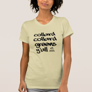 Le collard verdit le T-shirt organique de la