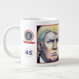 Le Collectif Président Donald Trump Portrait Mug