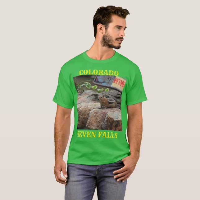 Le Colorado T-shirt d'écureuil de sept automnes G (Devant entier)