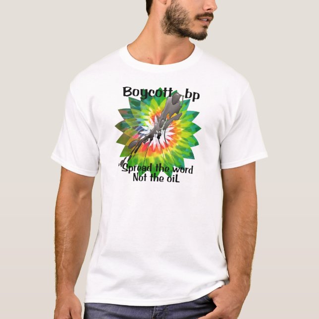 Le colorant de cravate de T-shirt de point (Devant)