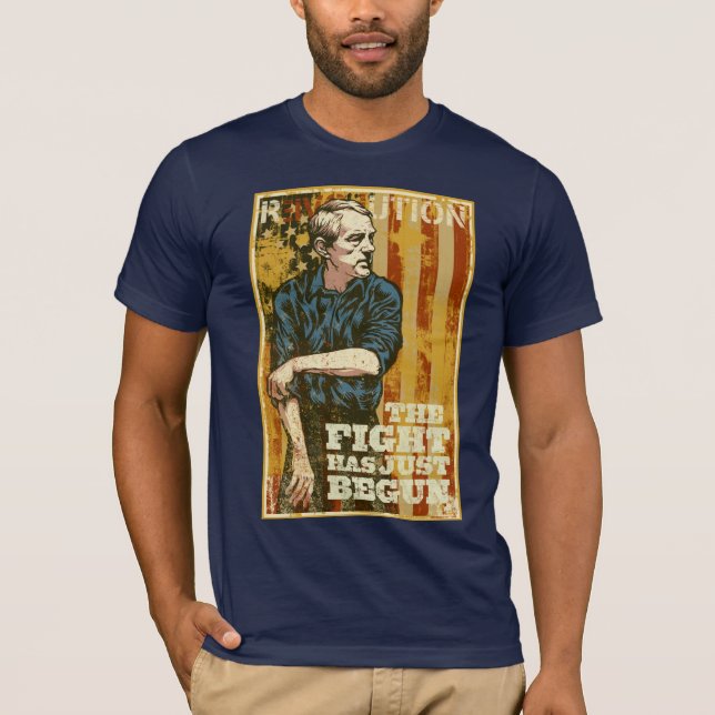 Le combat de Ron Paul a juste commencé le T-shirt (Devant)