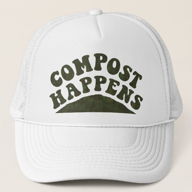 Le compost se produit casquette (Devant)