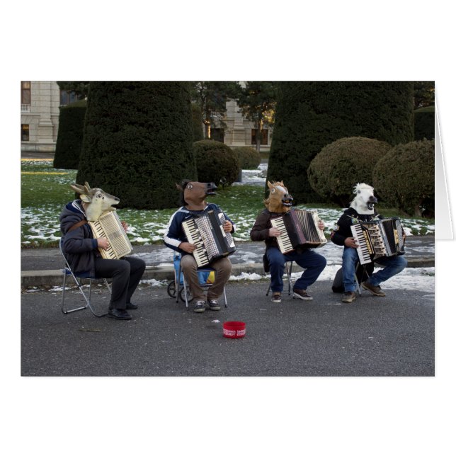 Le concert d'animaux (Devant horizontal)