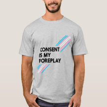 Le Consentement De La Fierté Trans Est Mon T-Shirt