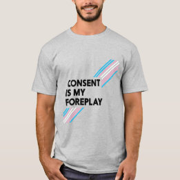 Le Consentement De La Fierté Trans Est Mon T-Shirt