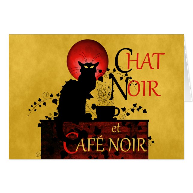 Le Conversation Noir et Café Noir (Devant Horizontal)