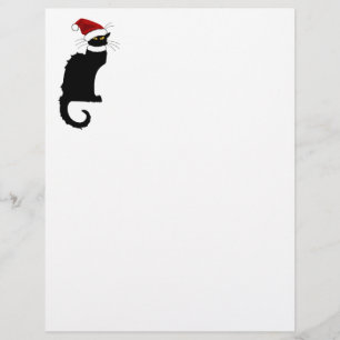 Le Conversation Noir Santa Hat Noël
