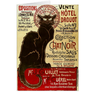 Le Conversation Noir, Vente Hôtel Drouot