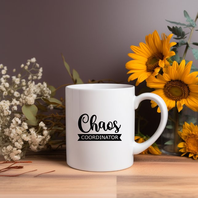 Le coordinateur du Chaos mème Mug (Créateur téléchargé)