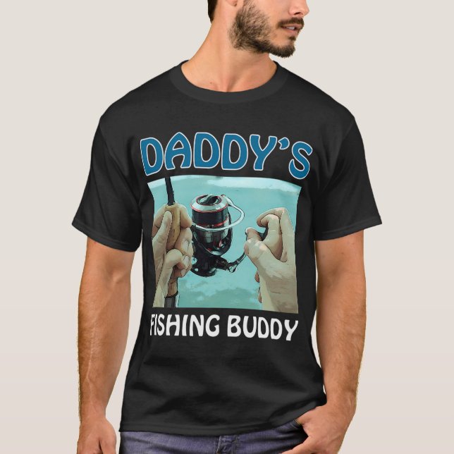 LE COPAIN DE PÊCHE DE PAPA TSHIRT (Devant)