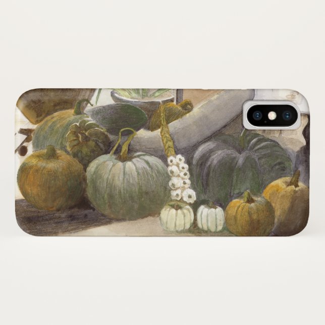 Le coque iphone Citrouille de Jennifer (Dos (Horizontal))