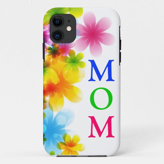 Le coque iphone floral de maman (Dos)
