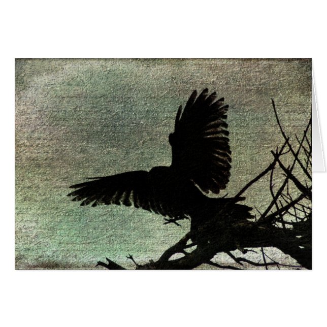 Le Corbeau de Poe (Devant horizontal)