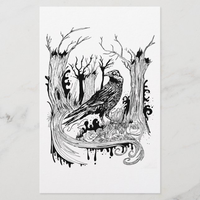 Le Corbeau noir (Devant)