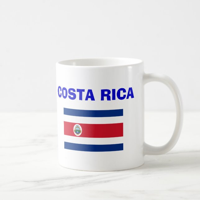 Le Costa Rica * tasse audacieuse de CR (Droite)