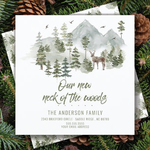 Le cou forestier des Bois   Faire-part de déplacem