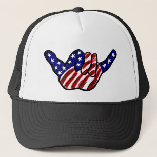 Le coup patriotique desserrent le casquette