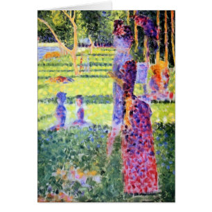 Le couple de Georges Seurat, Pointillisme Vintage